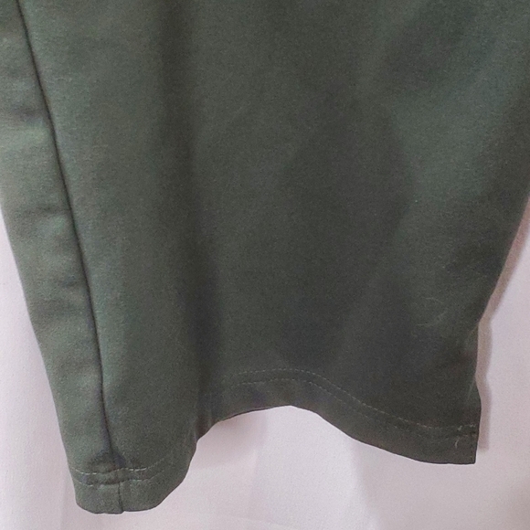 Joie Ankle Soft Dark Olive Green Pull-On Drawstring Pants Size Medium - Picture 6 of 8